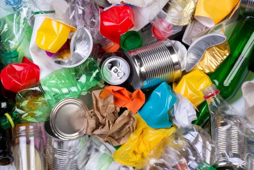 Commercial waste removal services in Bow